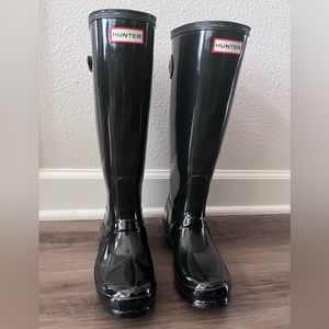 Original Women’s US Size 5M / 6F Tall Hunter Boots | Gloss.